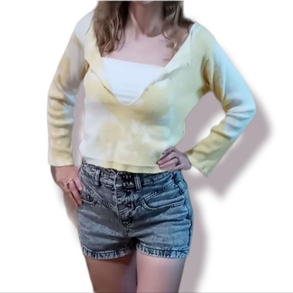 Tommy Hilfiger long sleeve crop S